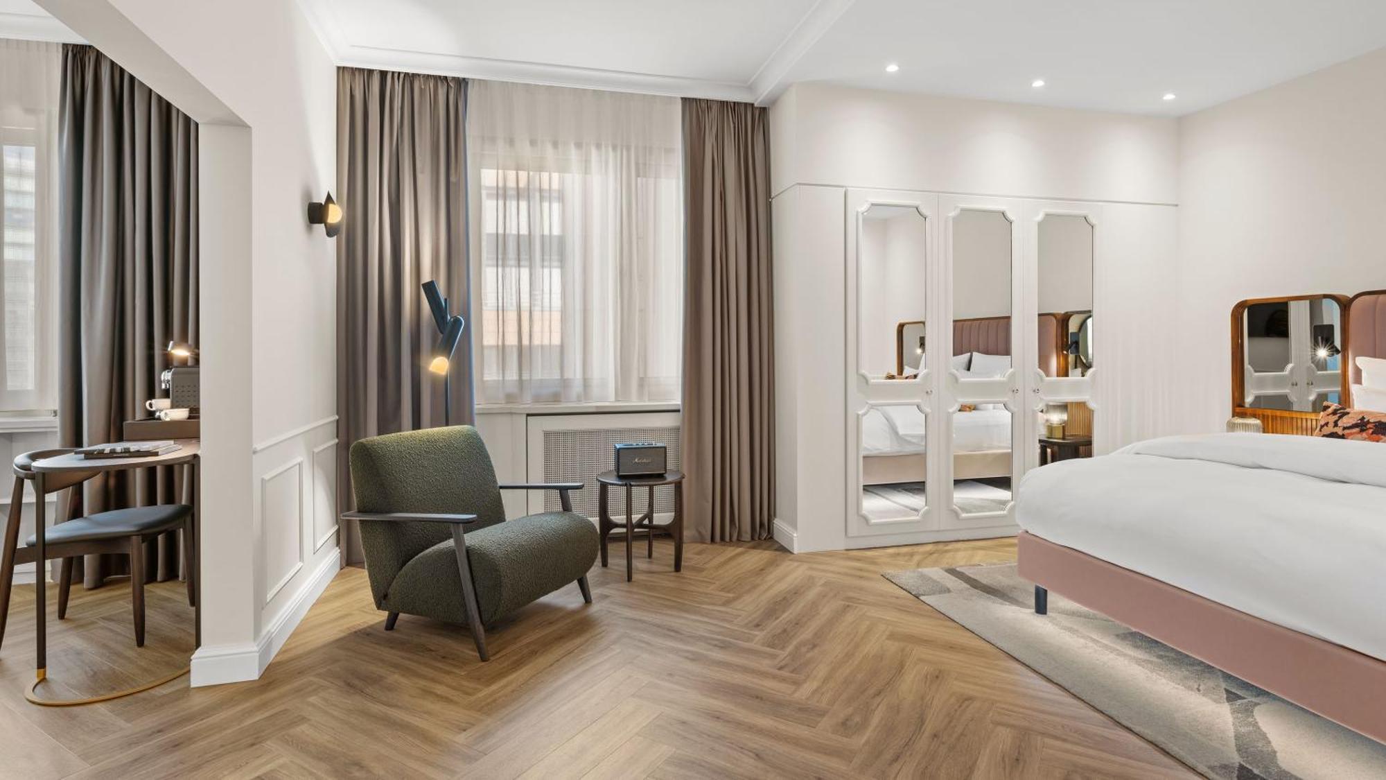 Hotel Bristol Berlin Exterior foto A room at the hotel